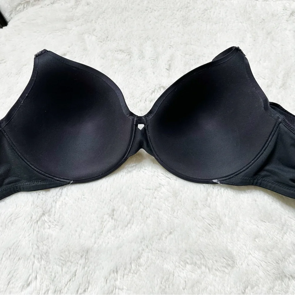 Vanity Fair Full Coverage Lightly Lined Underwire Bra Black Women’s 36D